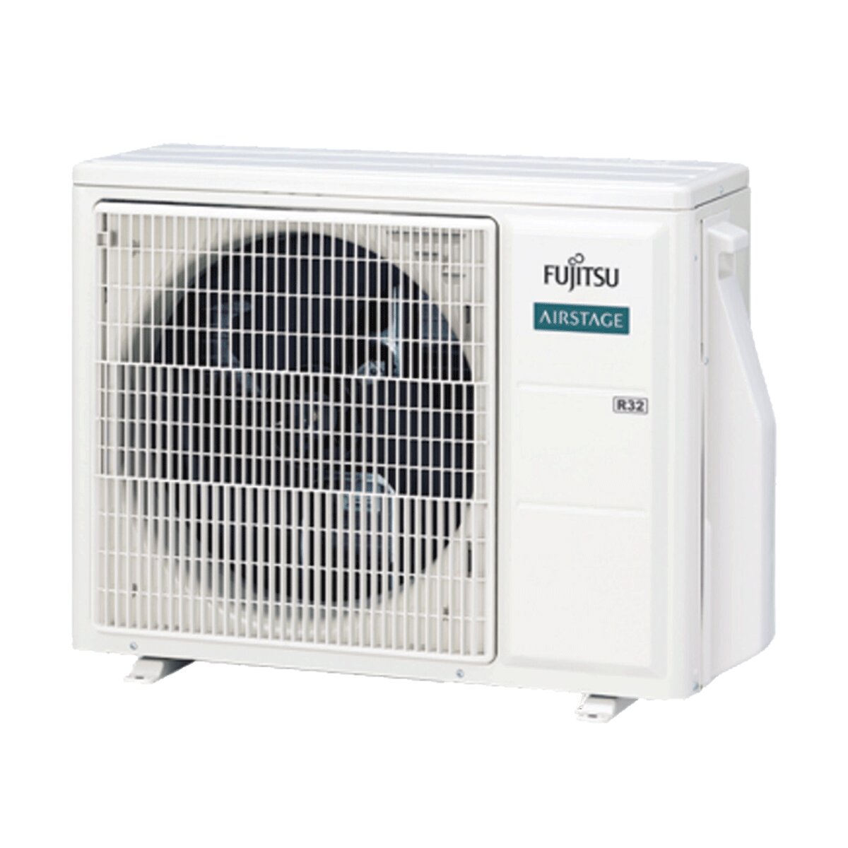 Climatiseur double split WiFi Fujitsu série KN 12 000 + 12 000 BTU Inverter A+++ unité externe Wi-Fi 5 kW 