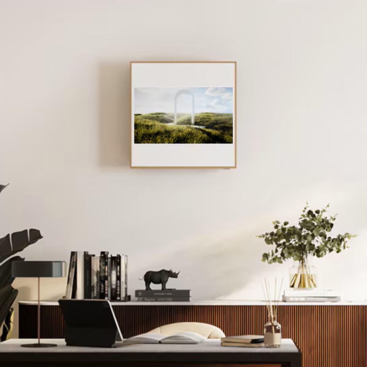 Climatiseur split LG ARTCOOL Gallery LCD (unité extérieure 6,2 kW) 9000+9000+9000 BTU Inverter A+++ avec Wi-Fi (test). 