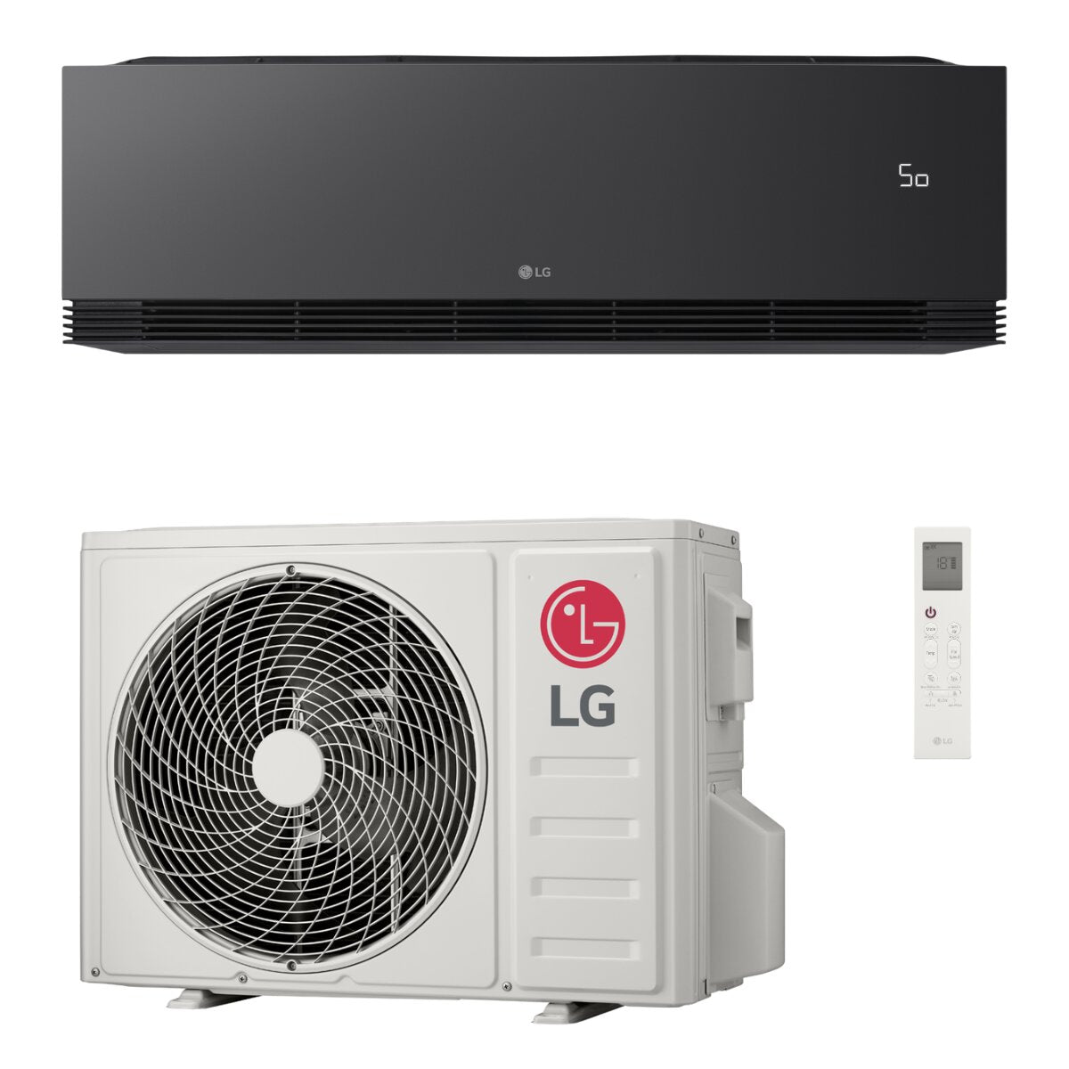 Climatiseur LG ARTCOOL Noir AI 12000 BTU R32 Inverter WiFi A+++/A+++