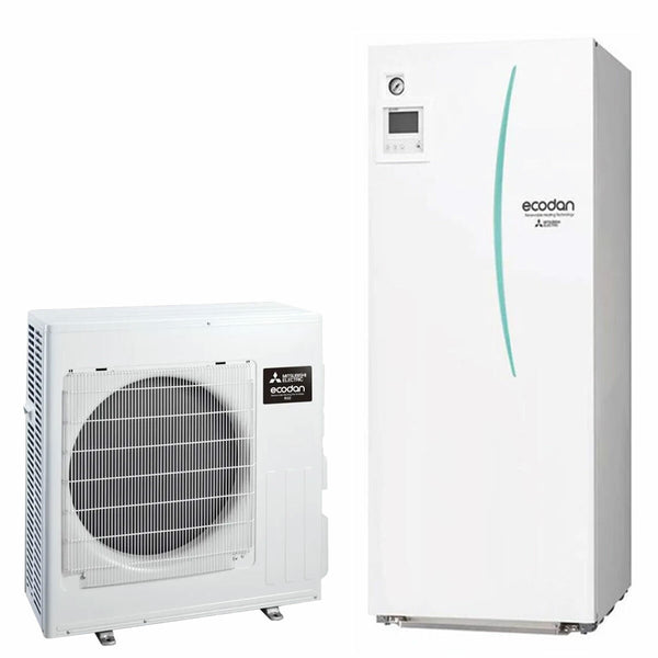 Mitsubishi Electric Ecodan kW split air-water heat pump with Hydro