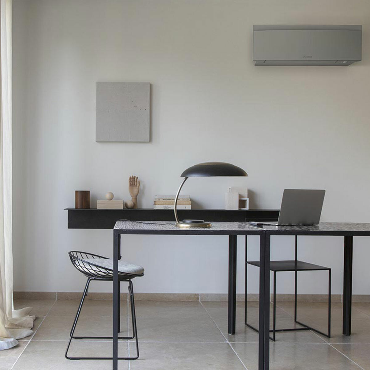 Daikin Emura air conditioner 3 split panels 9000+12000+12000+18000 BTU inverter A++ wifi outdoor unit 7.4 kW Silver