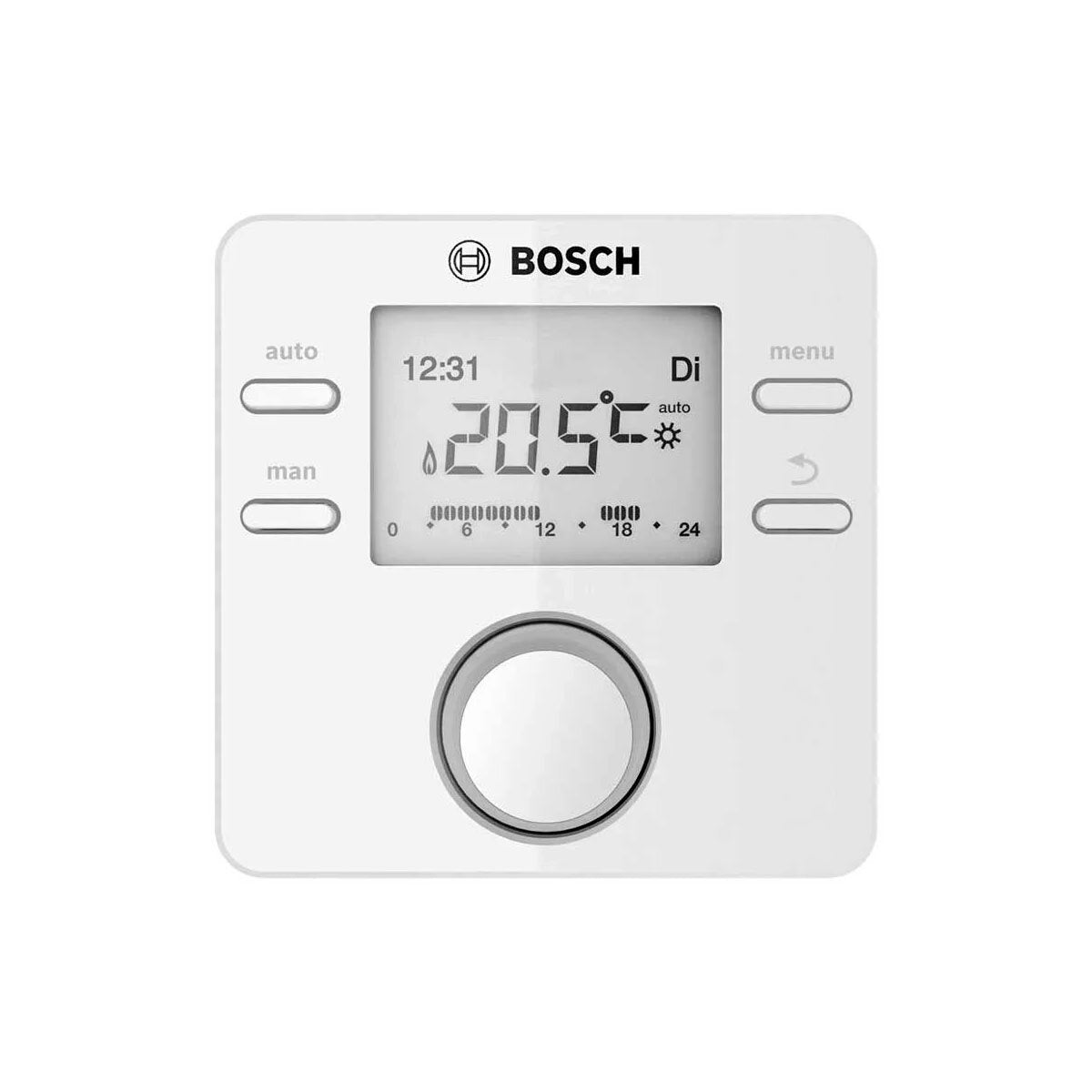 BOSCH CR100 chronothermostat modulant avancé hebdomadaire BUS EMS 2