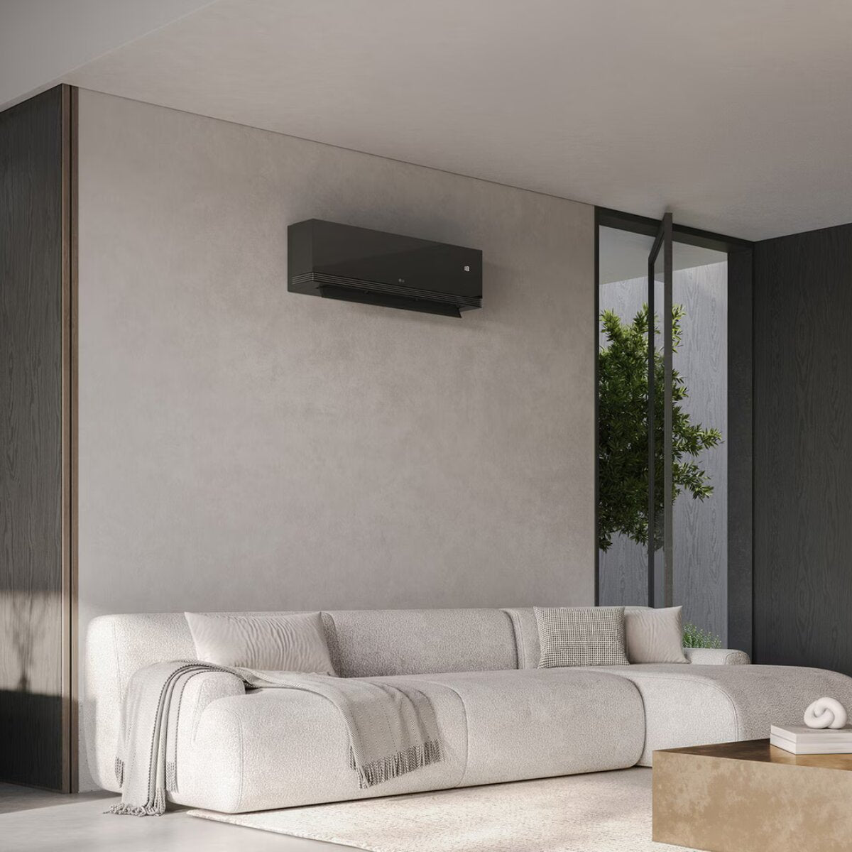 LG ARTCOOL Black AI trial split air conditioner 9000+9000+9000 BTU inverter A+++ wifi outdoor unit 5.3 kW