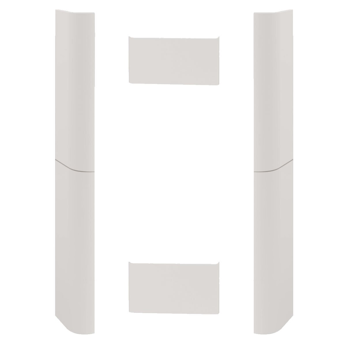 Edilkamin Tera H 30 Evo 30 kW Hydro WiFi pellet stove, cream white