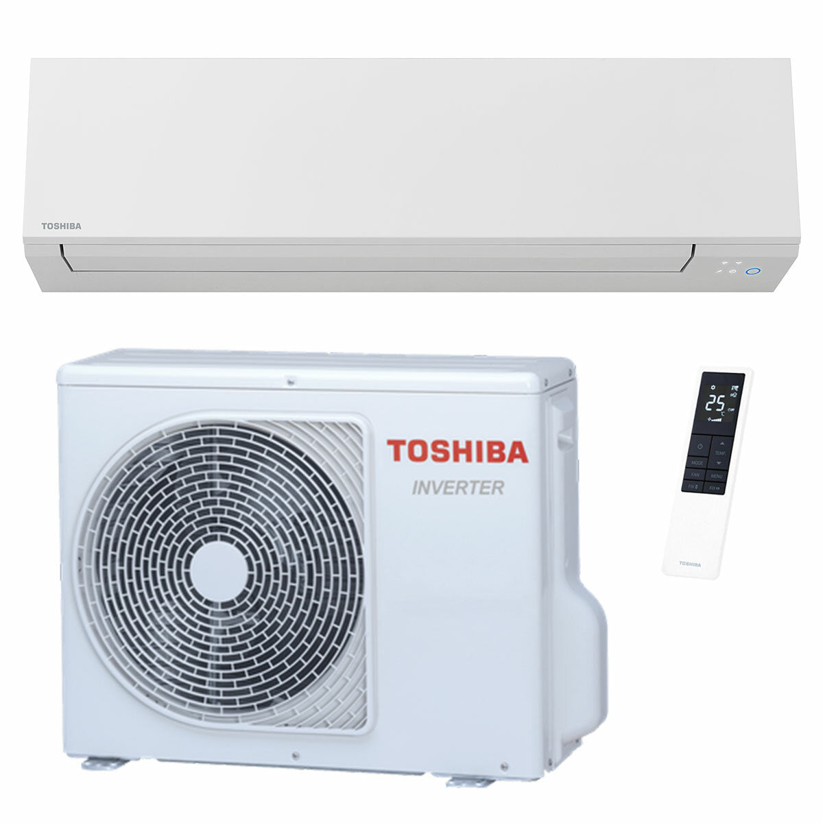 Toshiba SHORAI Edge White 7000 BTU R32 Inverter-Klimaanlage A+++ WiFi