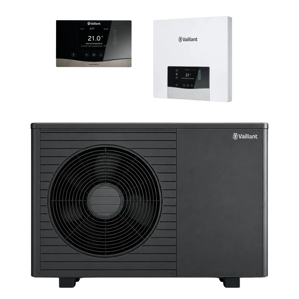 Pompe à chaleur air-eau haute température Vaillant aroTHERM plus VWL 65/8.1 6 kW 230 V monophasée monobloc R290 A++