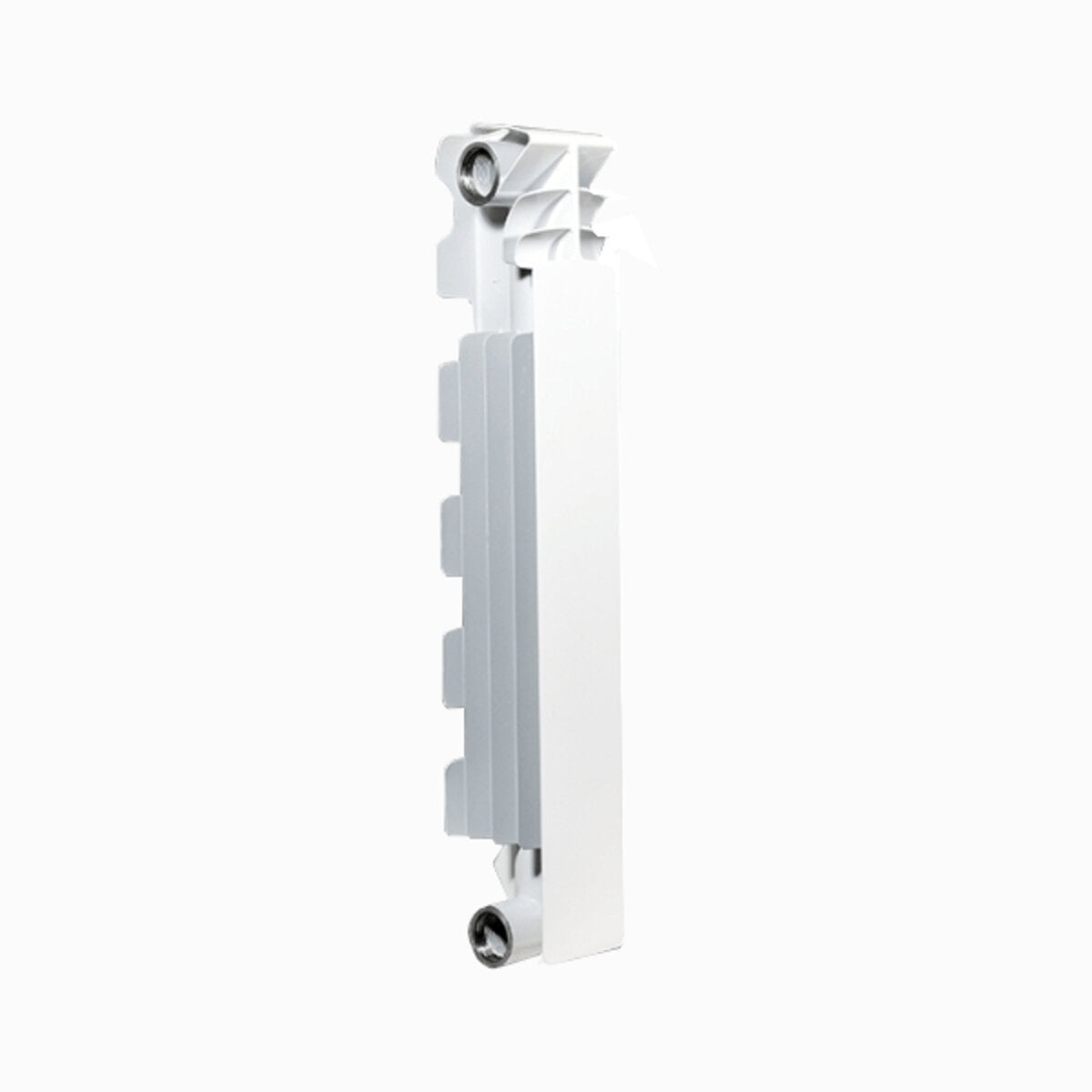 Radiateur Fondital en aluminium moulé sous pression Exclusivo D3 monoélément entraxe 500