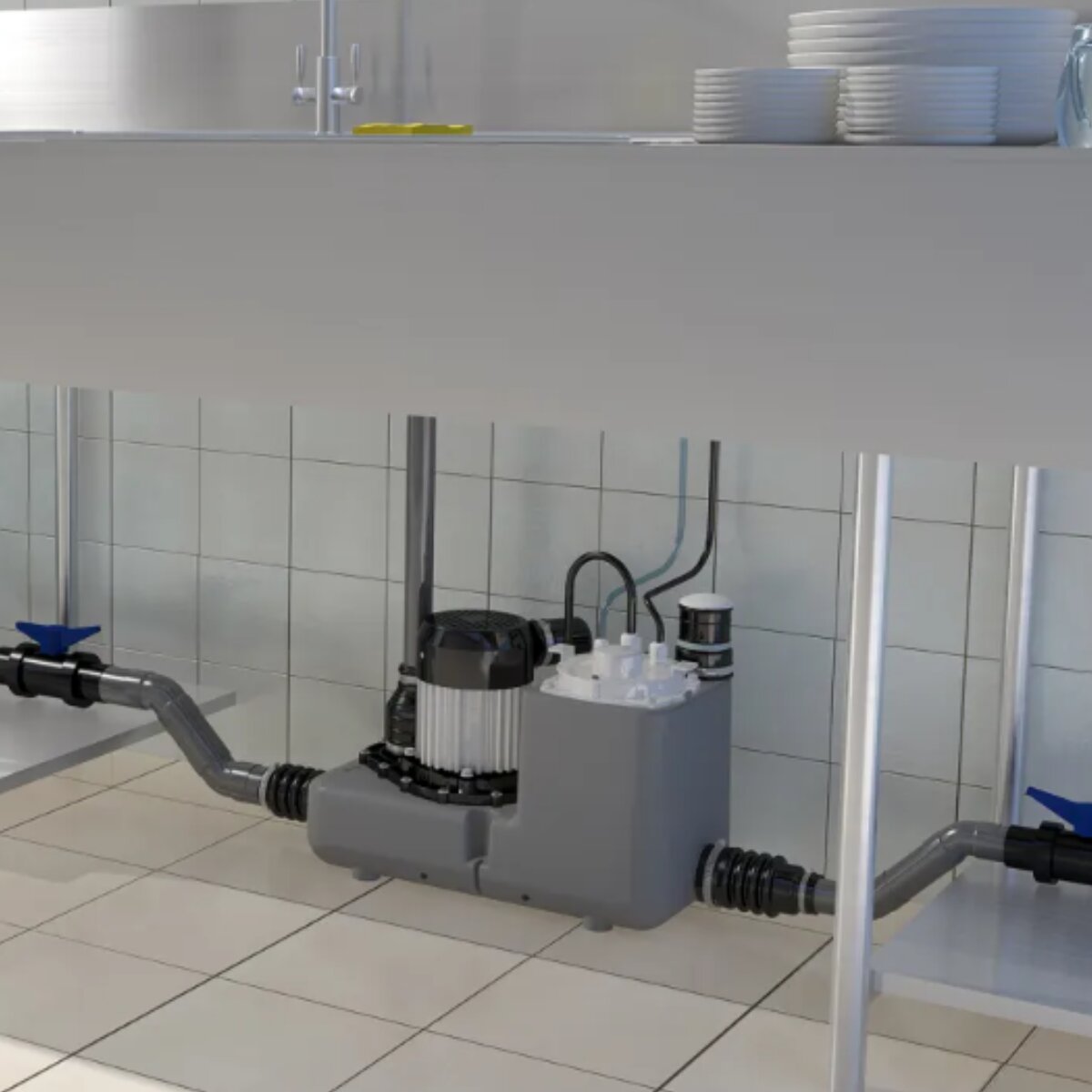 SFA Sanicom1 Hebeanlage für Grauwasser
