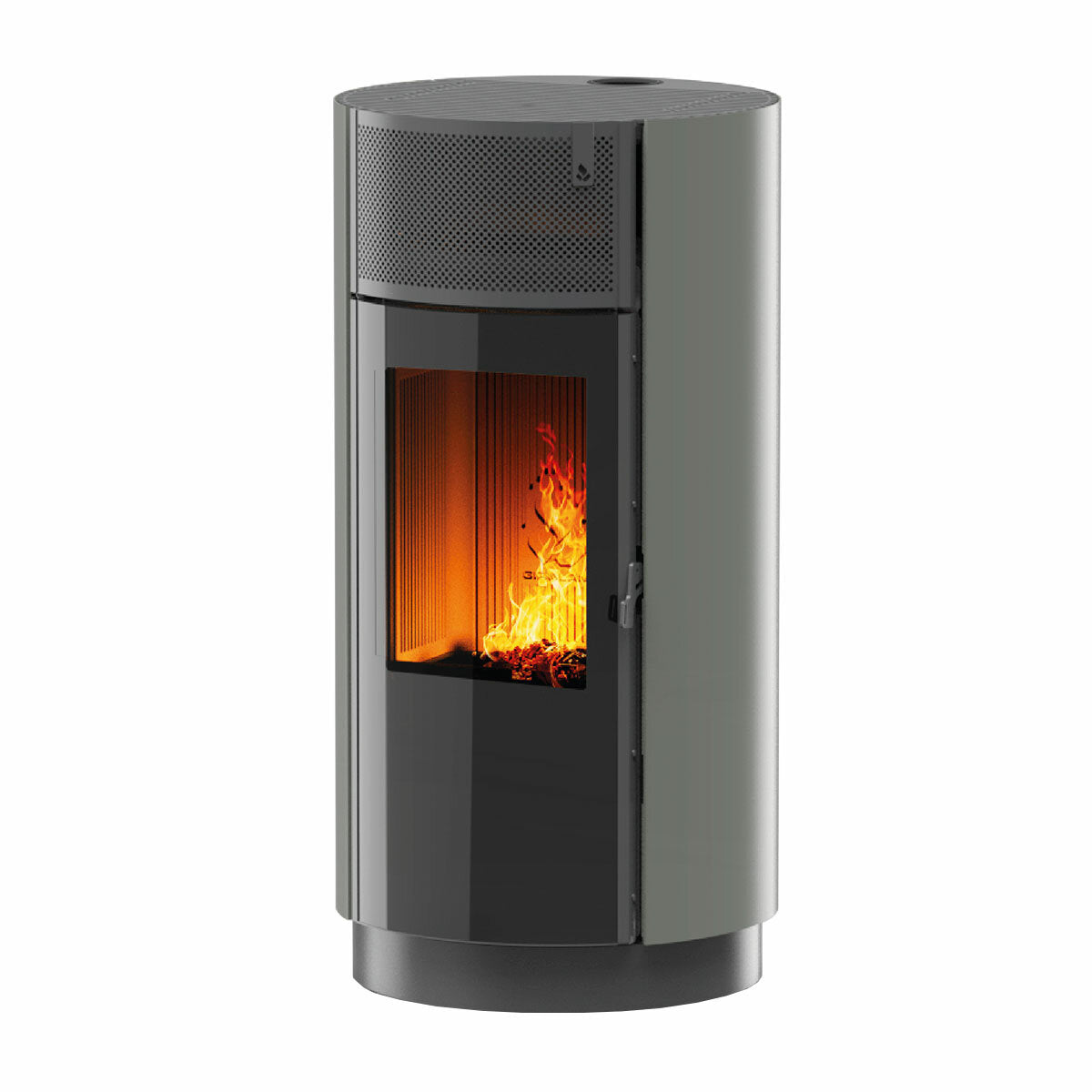 Poêle à granulés Girolami Round 14 13 kW WiFi Air - Gris