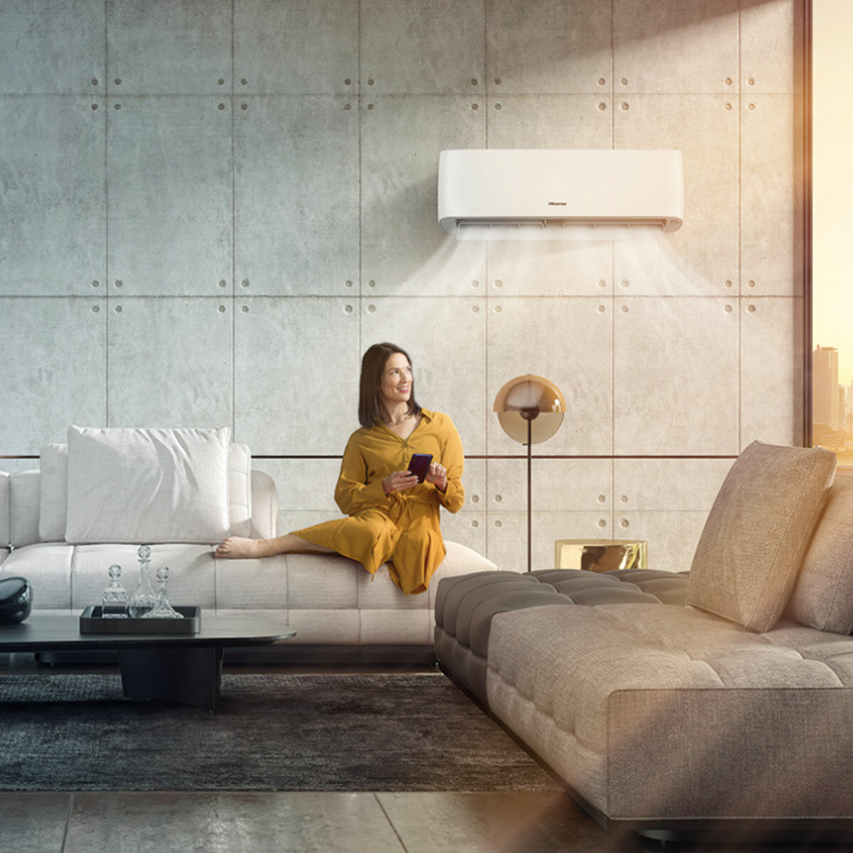 Hisense IQ PLUS 9000 BTU R32 Inverter WiFi-Klimaanlage A+++