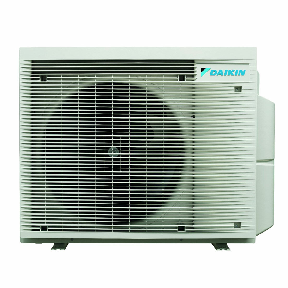 Système de climatisation double split Daikin Multi+ et eau chaude sanitaire - Unités intérieures Emura 3 blanc 12000+12000 BTU - Réservoir 120 l