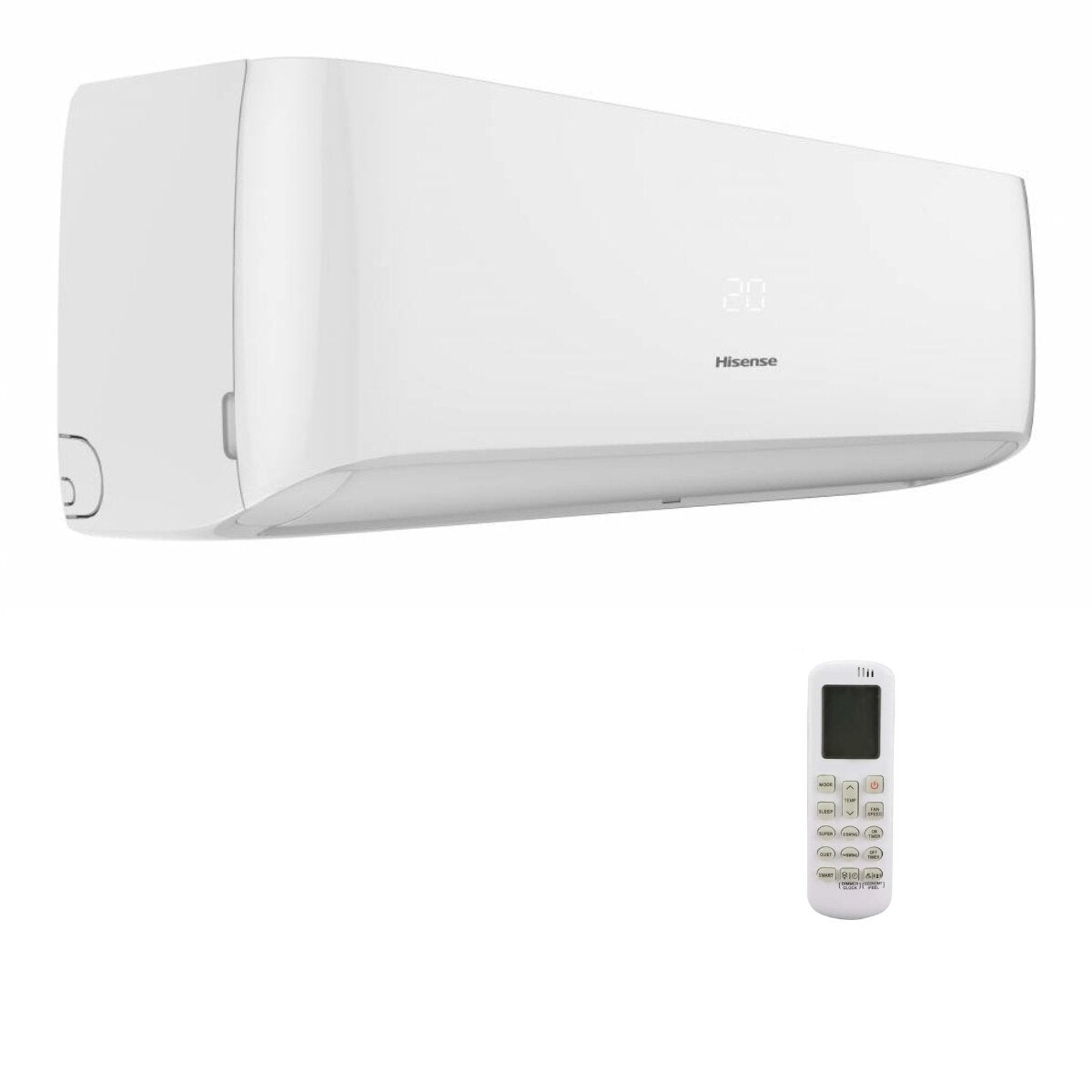 Hisense Nouveau Climatiseur Easy Smart 12000 BTU R32 Onduleur Wi-Fi A++