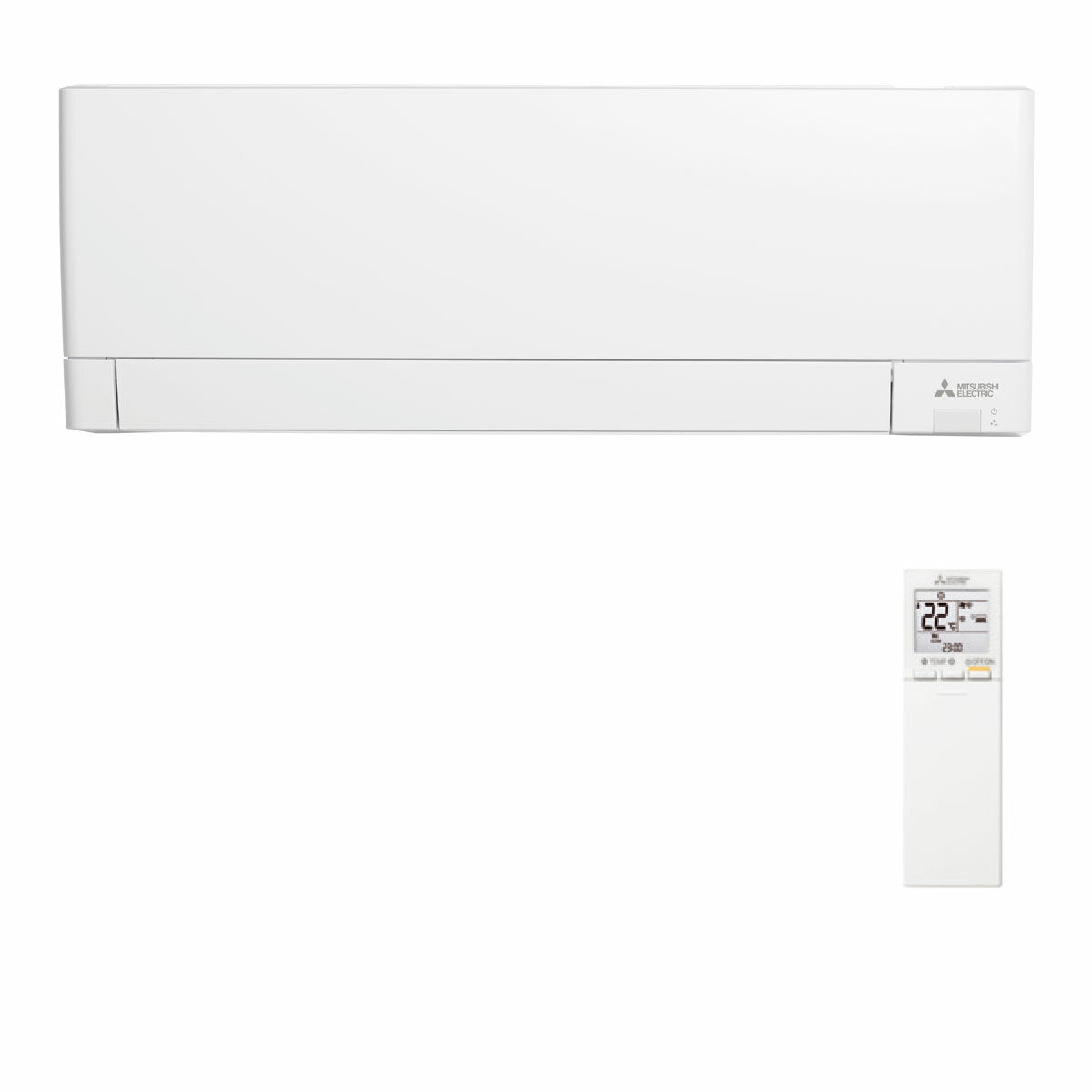 Climatiseur Mitsubishi Electric série AY double split 9000+9000 BTU onduleur A++ wifi unité extérieure 4,2 kW