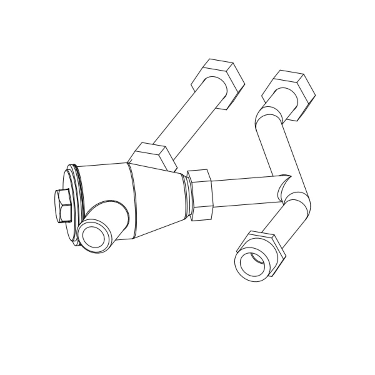 Anti-condensation thermostatic valve for Selecta 15-20-25 boiler s1