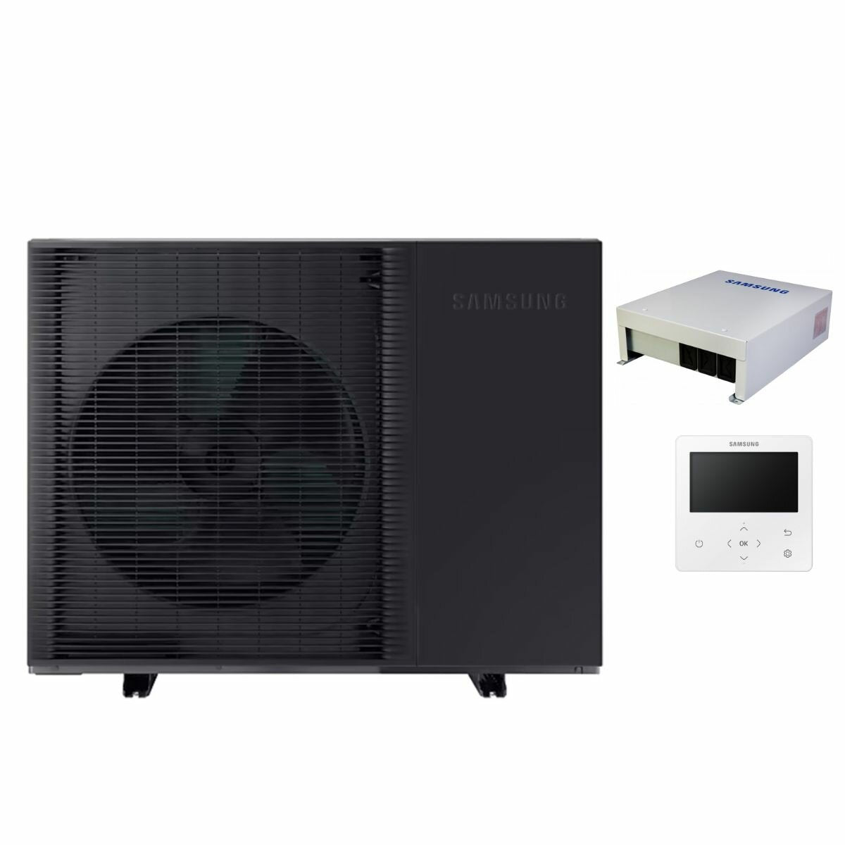 Samsung EHS Mono HT Leise 14 kW einphasige R32 A++ Hochtemperatur-Luft-Wasser-Wärmepumpe