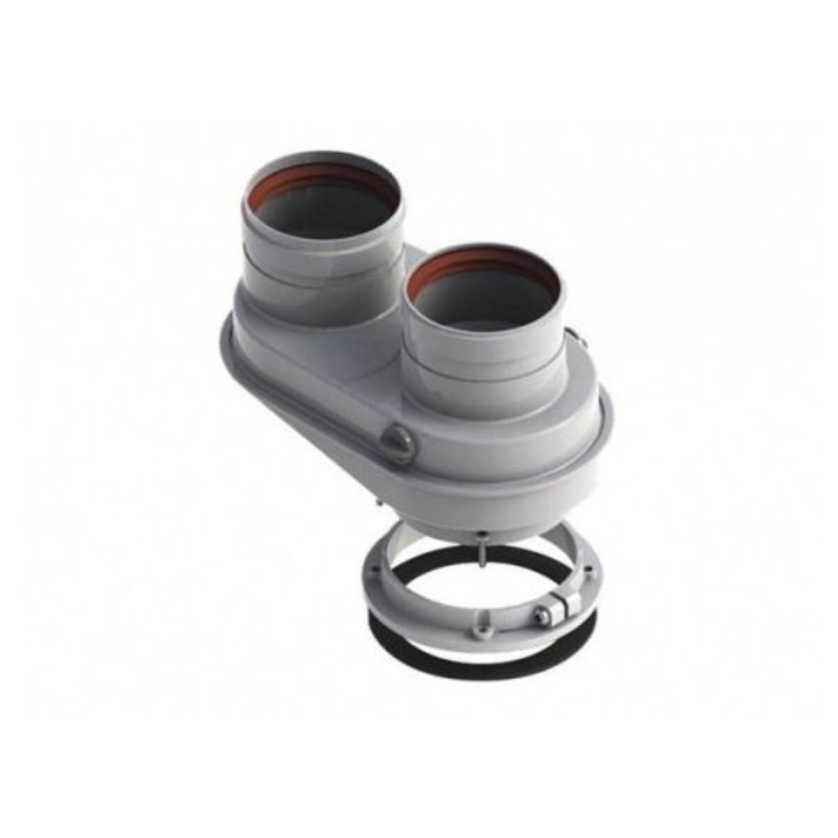 Kit de conduit de fumée divisé Ariston de Ø 60/100 à Ø 80/80 - Pour chauffe-eau