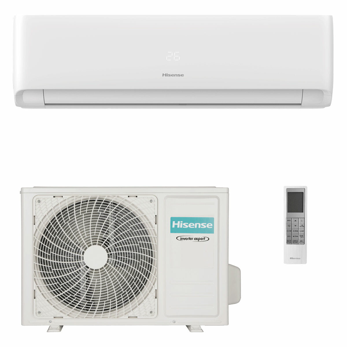 Hisense Ecosense 9000 BTU R32 Inverter-Klimaanlage A+++ WiFi