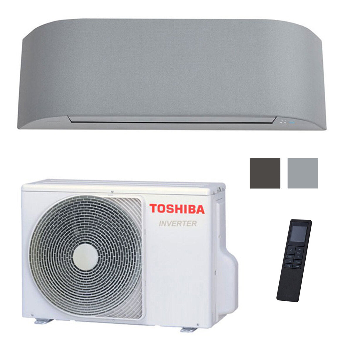 Toshiba Haori Klimaanlage 16000 BTU R32 A++ Wechselrichter mit WLAN