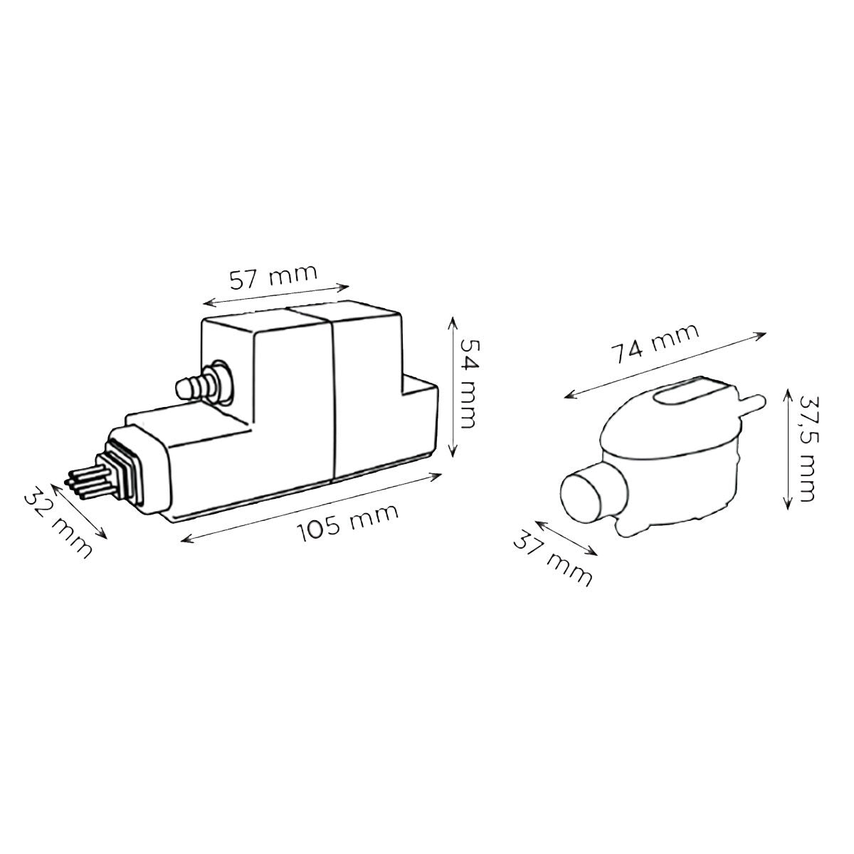 Mini condensate pump SFA Sanicondens Clim mini S