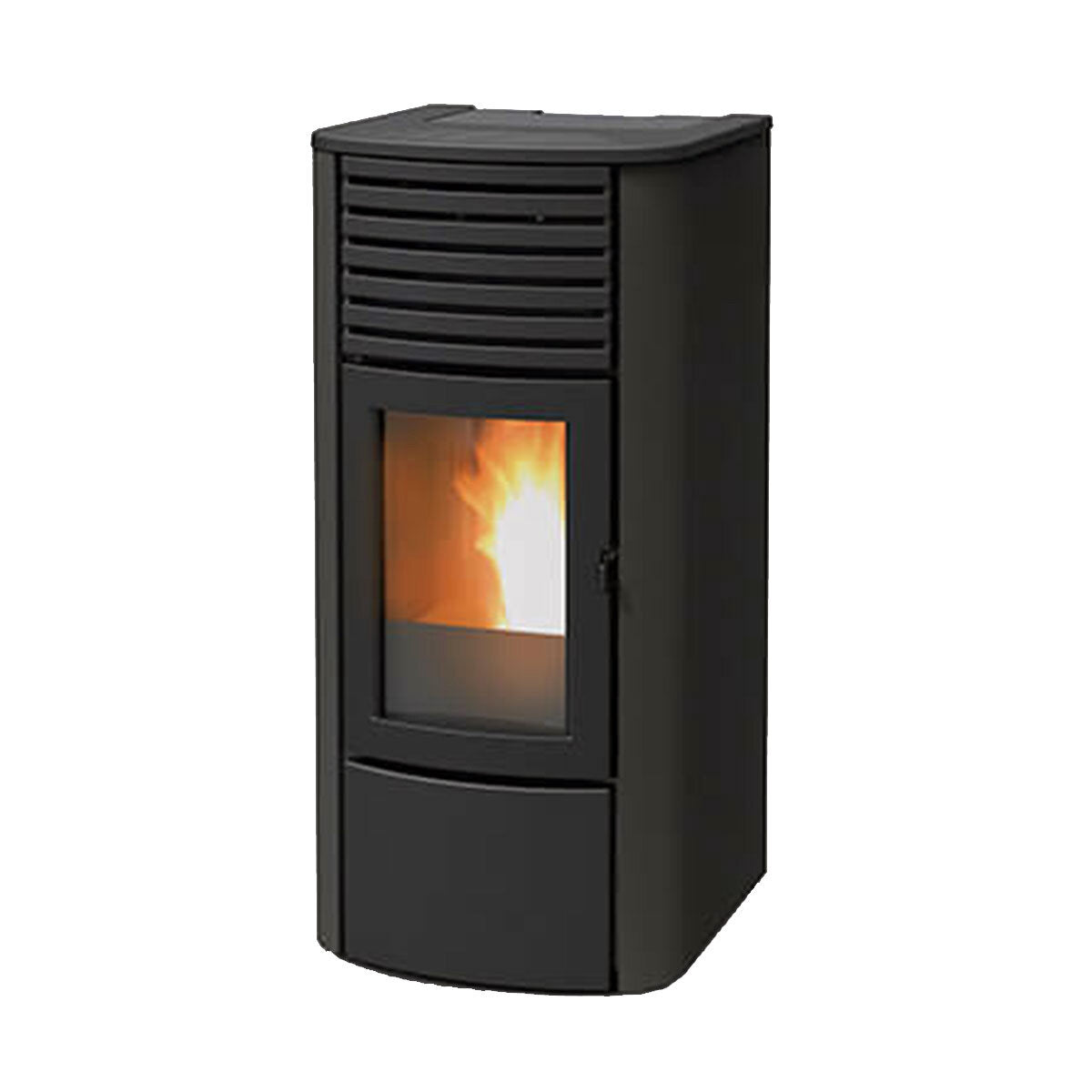 MCZ Clio Hydro 16 S1 16 kW dark gray water pellet stove