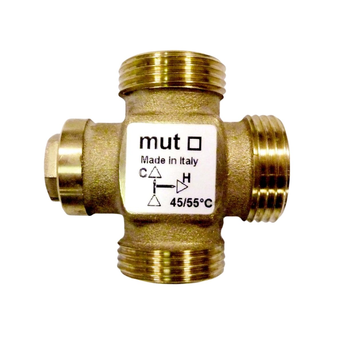 MUT VTD 3-way thermostatic diverter valve Ø1 45÷55°C