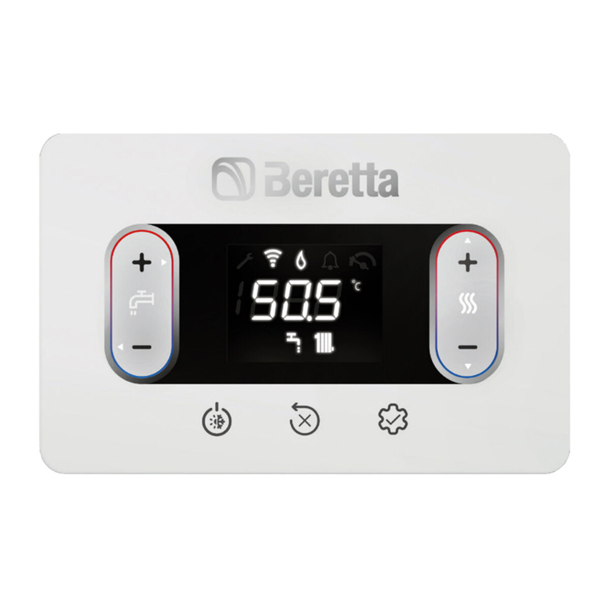 Chaudière à condensation Beretta CIAO X 30C à chambre étanche 24 kW méthane GPL avec kit d'évacuation des fumées coaxiales