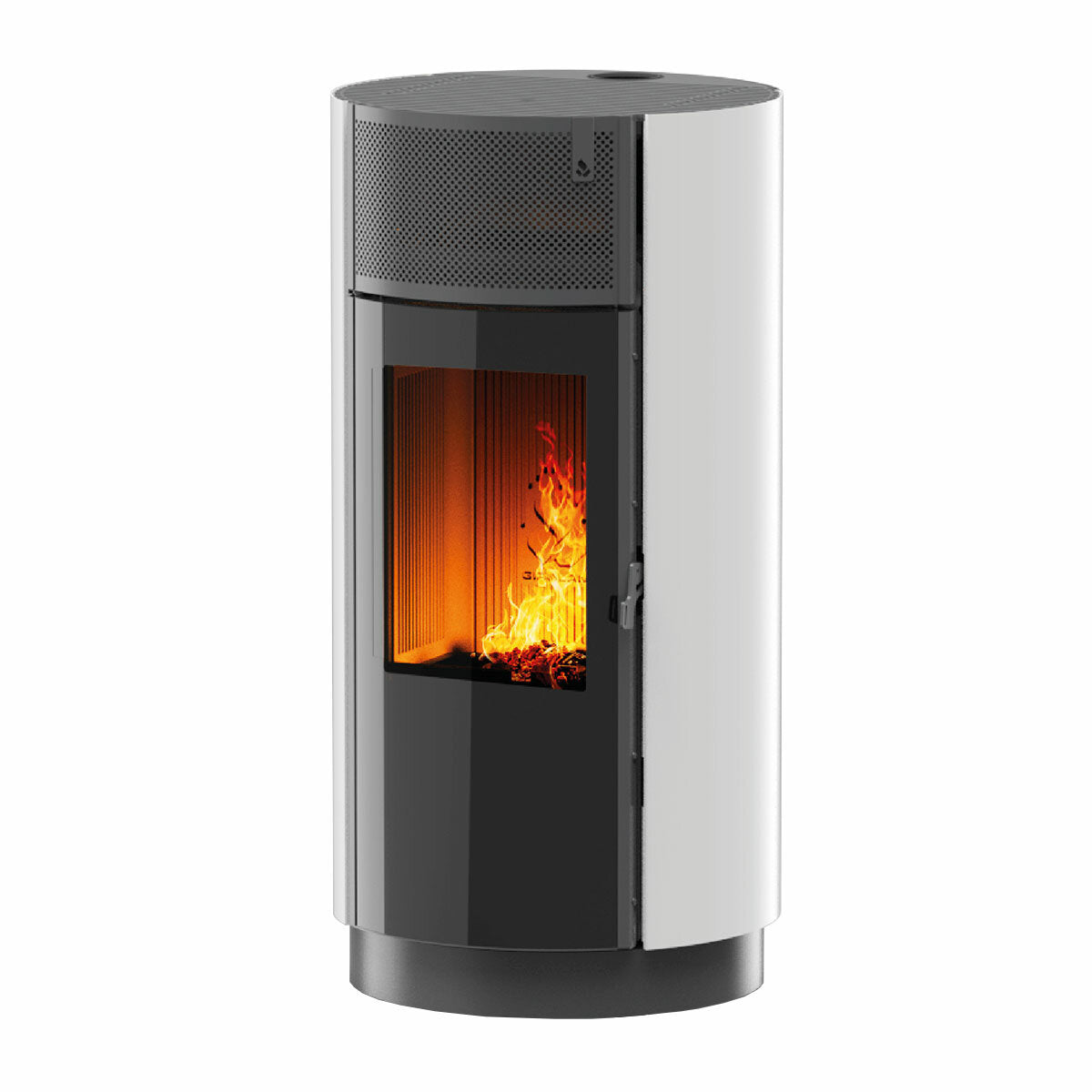 Girolami Round 9 8 kW WiFi Air Pellet Stove - White