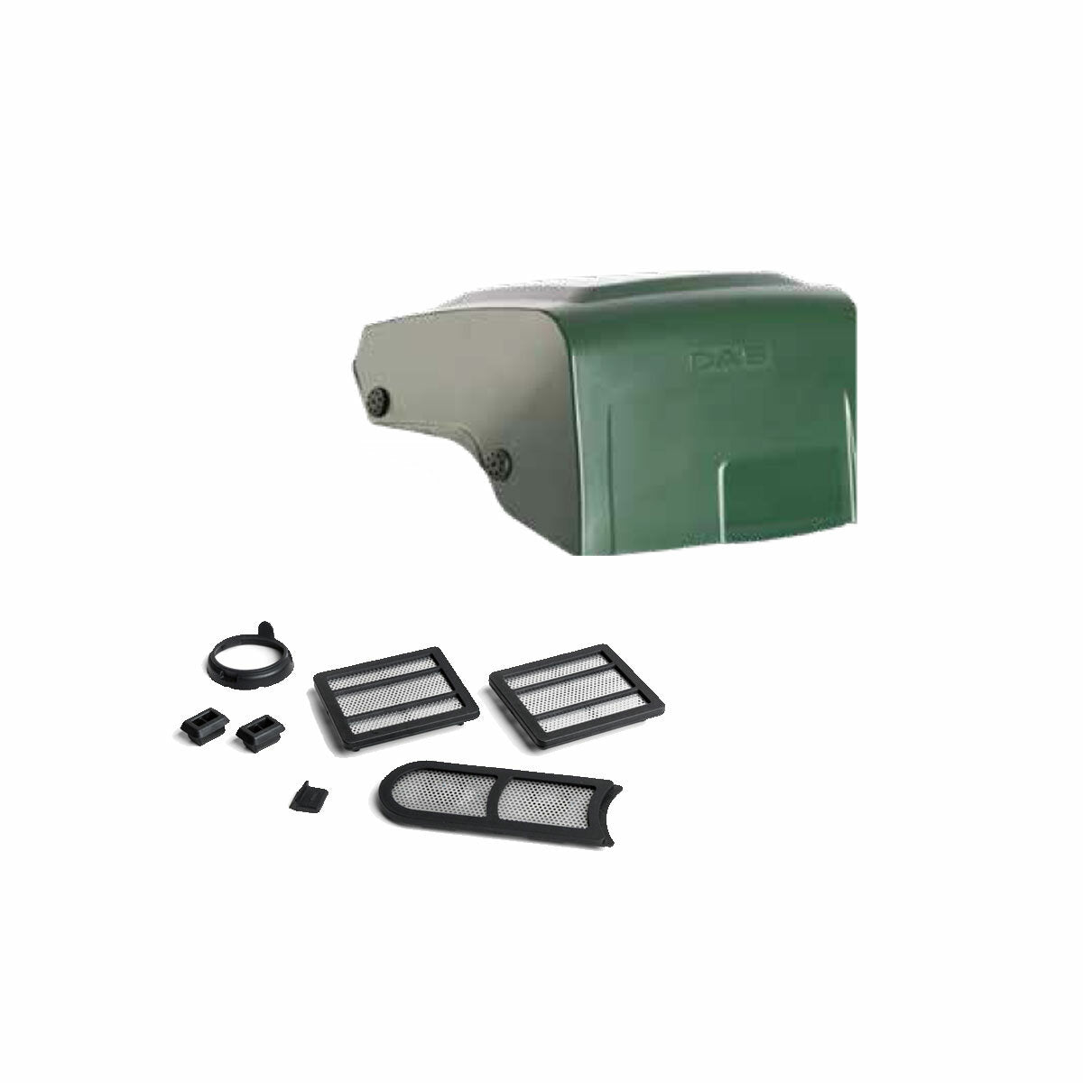 ESycover + Esygrid DAB Outdoor-Kit für Esybox mini3 grün