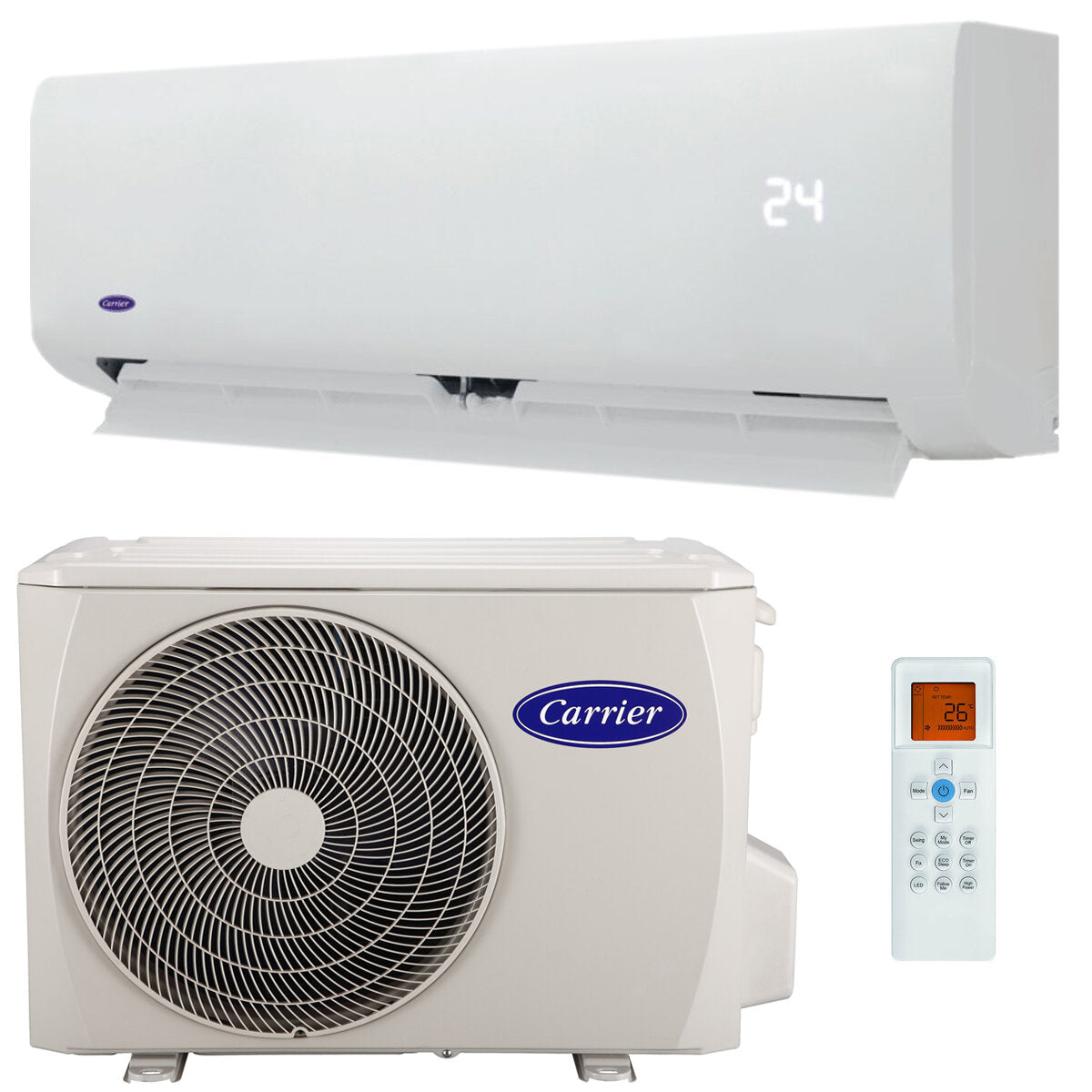 Carrier Air Conditioner 42QHG/38QHG 12000 BTU R32 inverter A++