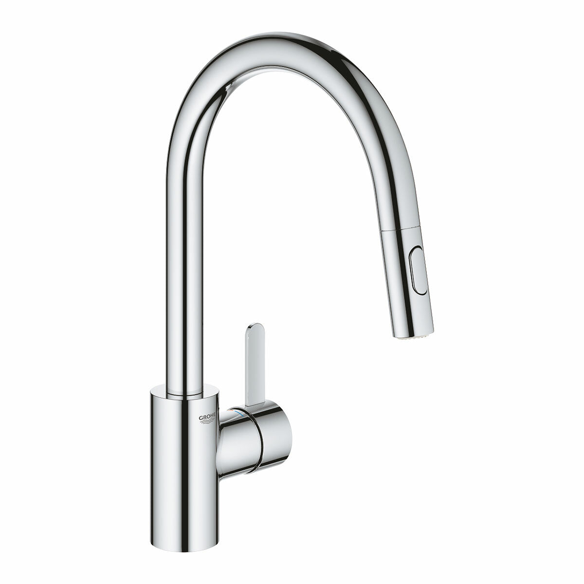 Grohe Eurosmart Cosmopolitan Einhand-Waschtischbatterie mit ausziehbarer Zweistrahl-Handbrause