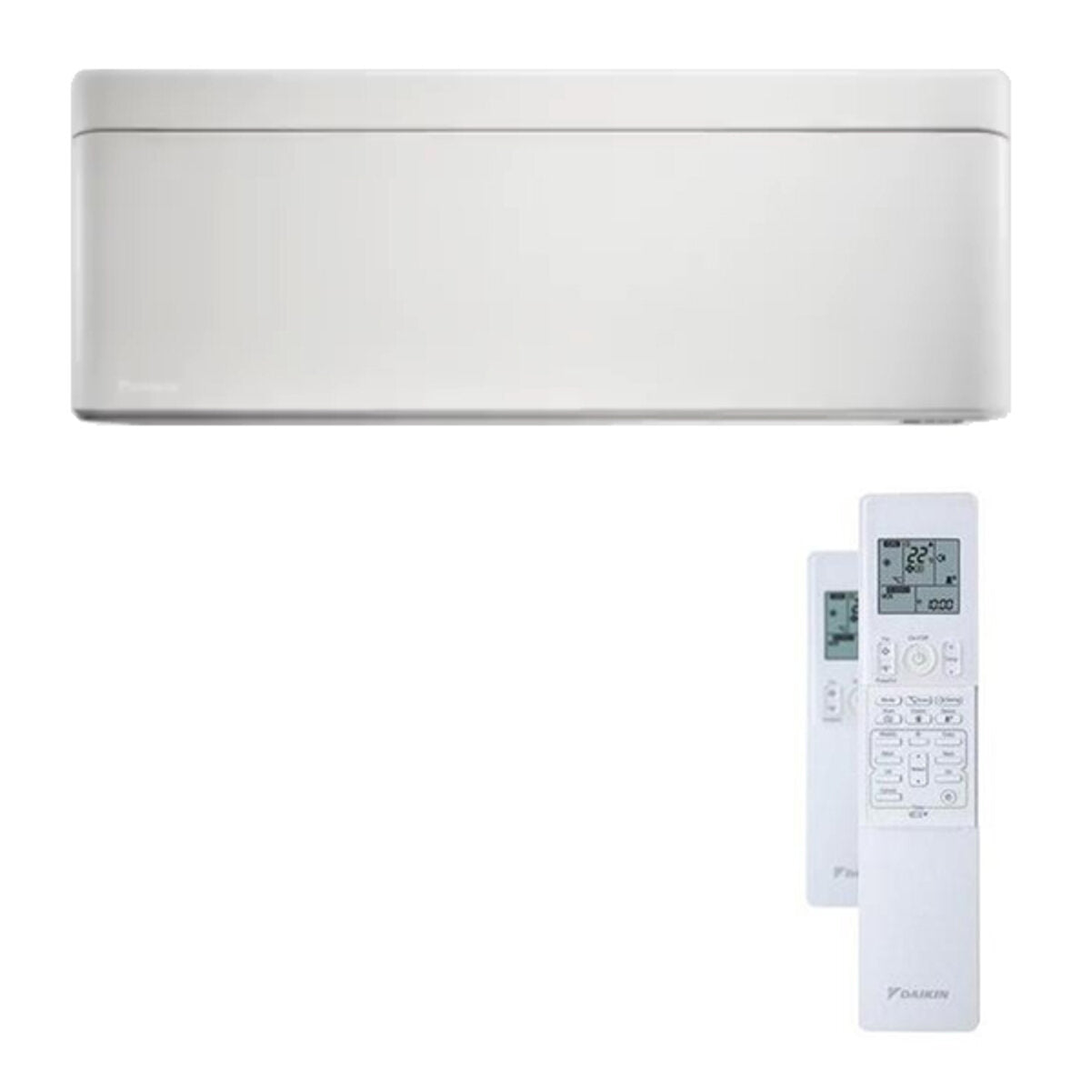 Daikin Stylish quadri split-Klimaanlage 5000 + 5000 + 7000 + 18000 BTU Inverter A ++ Wi-Fi Außengerät 6,8 kW