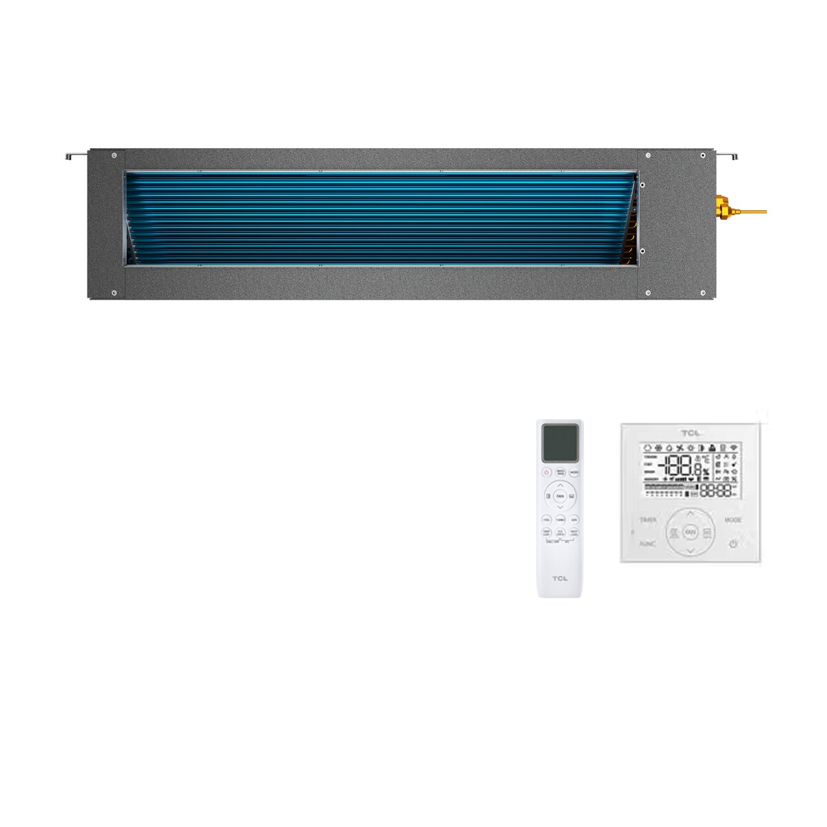 Climatiseur gainable TCL Série D 18 000 BTU R32 Inverter Wi-Fi A++/A+