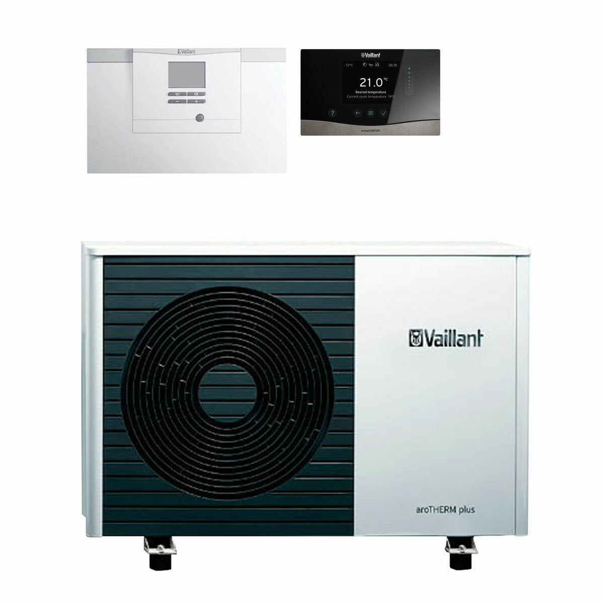 Vaillant aroTHERM plus VWL 55/6 Luft/Wasser-Wärmepumpe 5 kW 230 V einphasig Monoblock R290 A++ Hochtemperatur