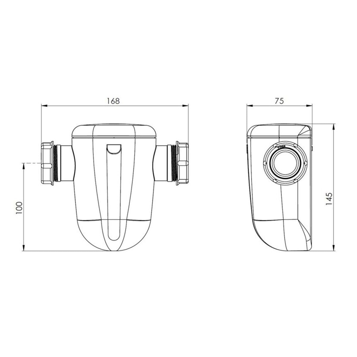 SFA Sanineutral Mini Acid Condensate Neutralizer for Condensing Boilers