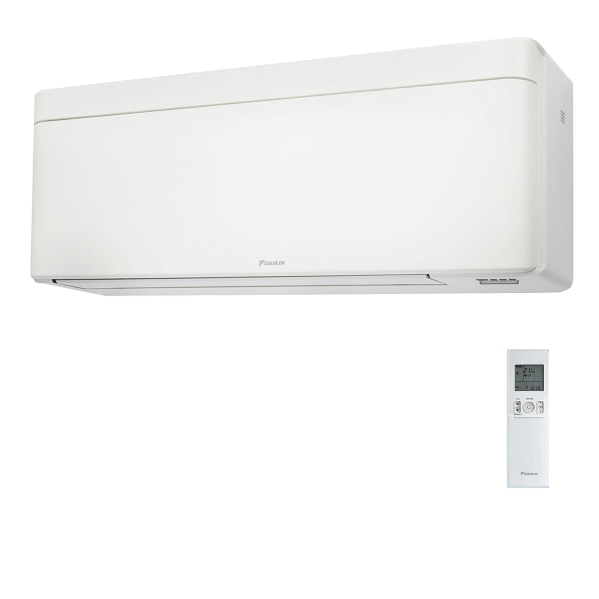 Daikin Stylish White trial split air conditioner 7000+7000+18000 BTU inverter A++ wifi external unit 5 kW