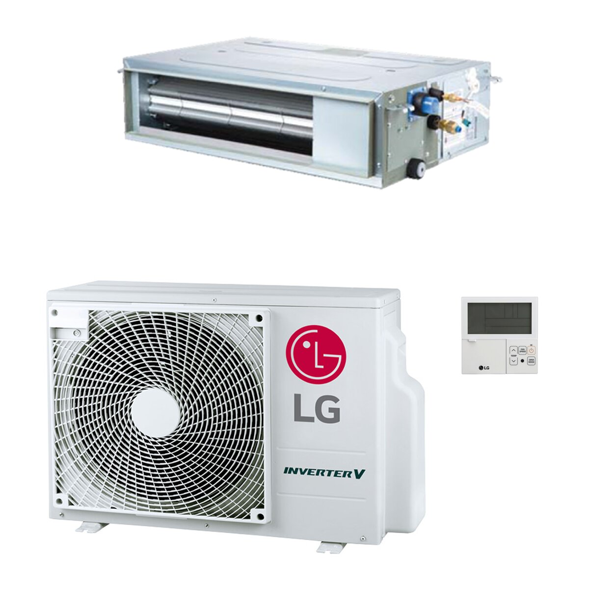 LG Ducted Air Conditioner CL Standard 9000 BTU R32 Inverter A++/A+ - LOW HEAD