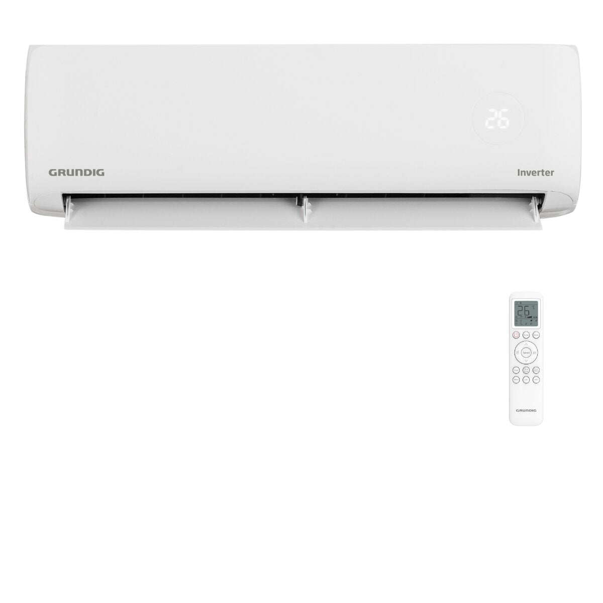 Grundig PROLOGUE MULTI GR-7 trial split air conditioner 9000+9000+12000 BTU R32 Inverter WiFi A++ External unit 7 kW