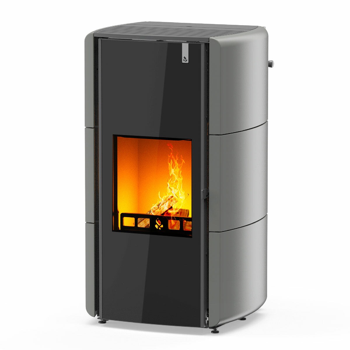 Girolami Edge 18 kW Hydro Multi-Fuel Stove with DHW Kit - Grey