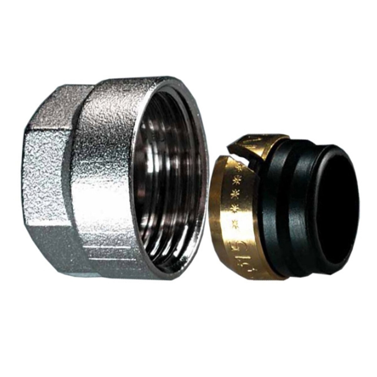Rubber lockshield valve fitting for copper pipe 12mmx1 for Ivar lockshield valves