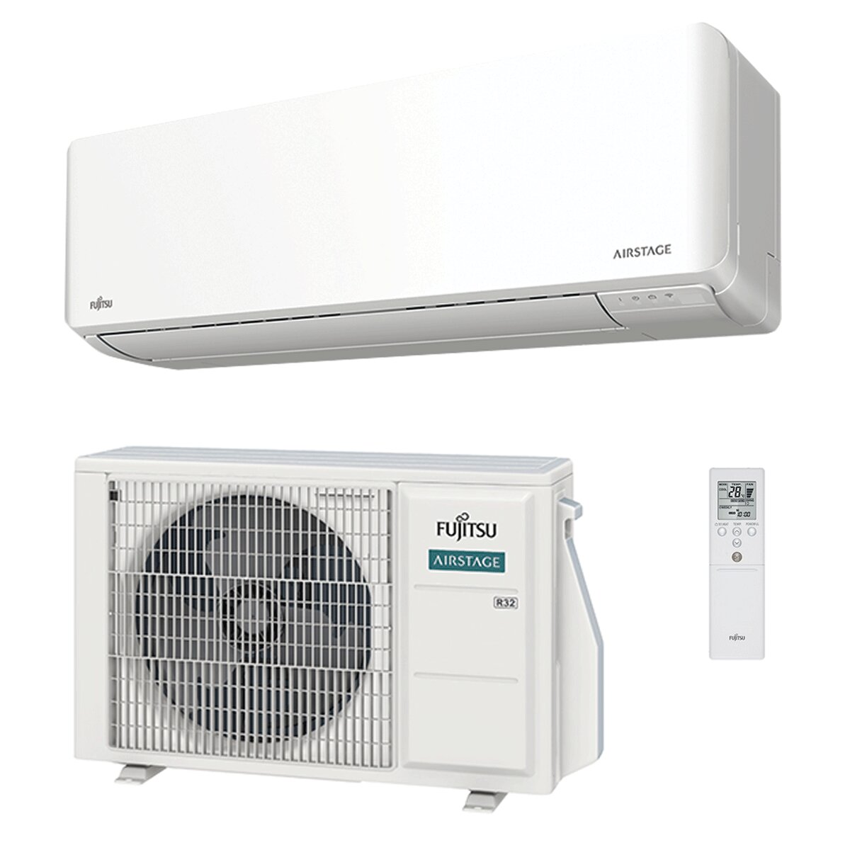 Fujitsu KMCG Series WiFi 12000 BTU R32 Inverter A++ Air Conditioner