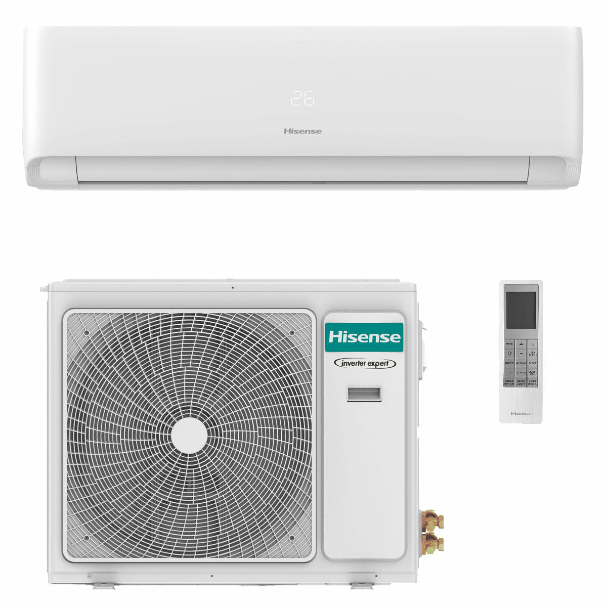 Climatiseur Hisense Ecosense 24000 BTU R32 Onduleur A++ WiFi