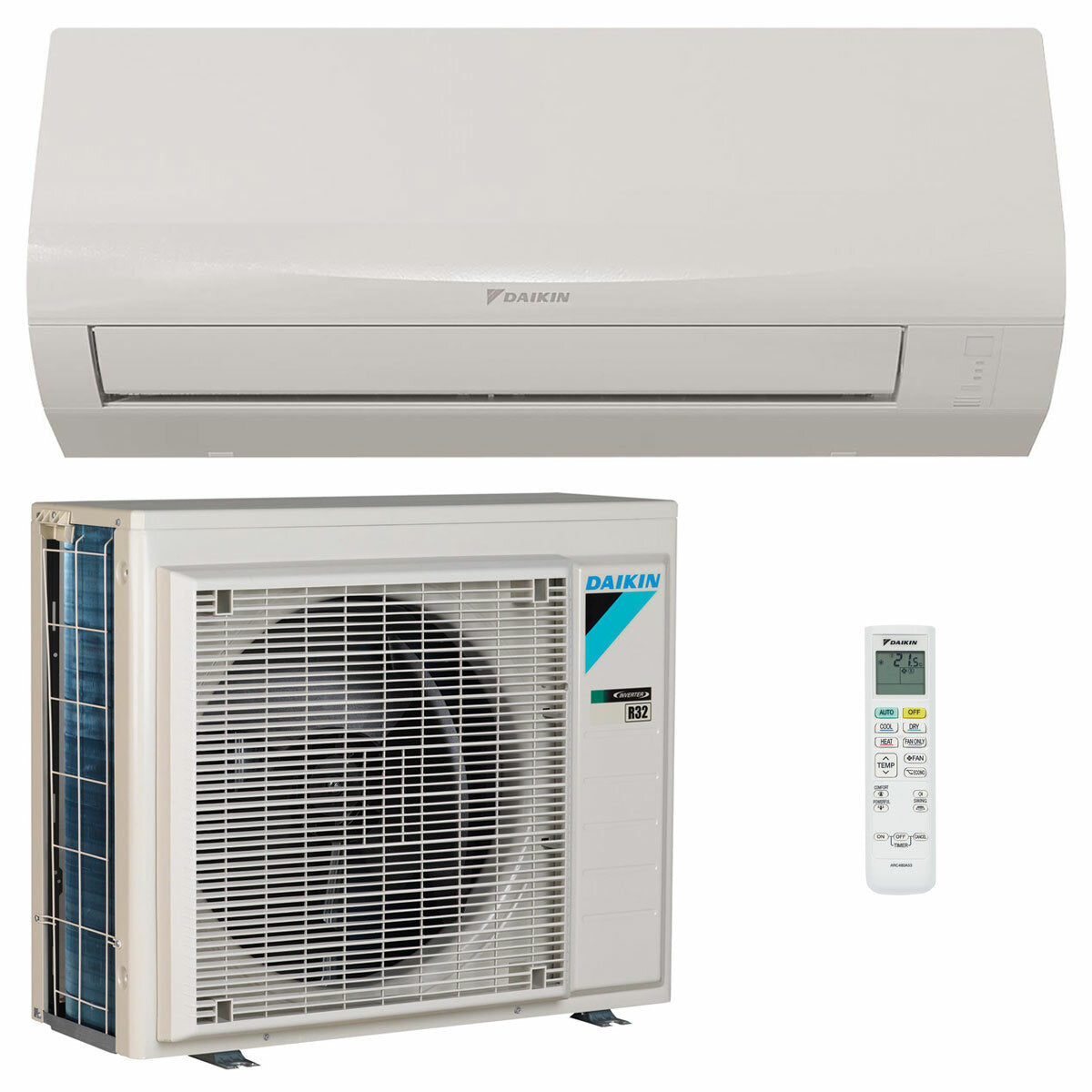 Daikin Sensira 21000 BTU R32 inverter air conditioner A++