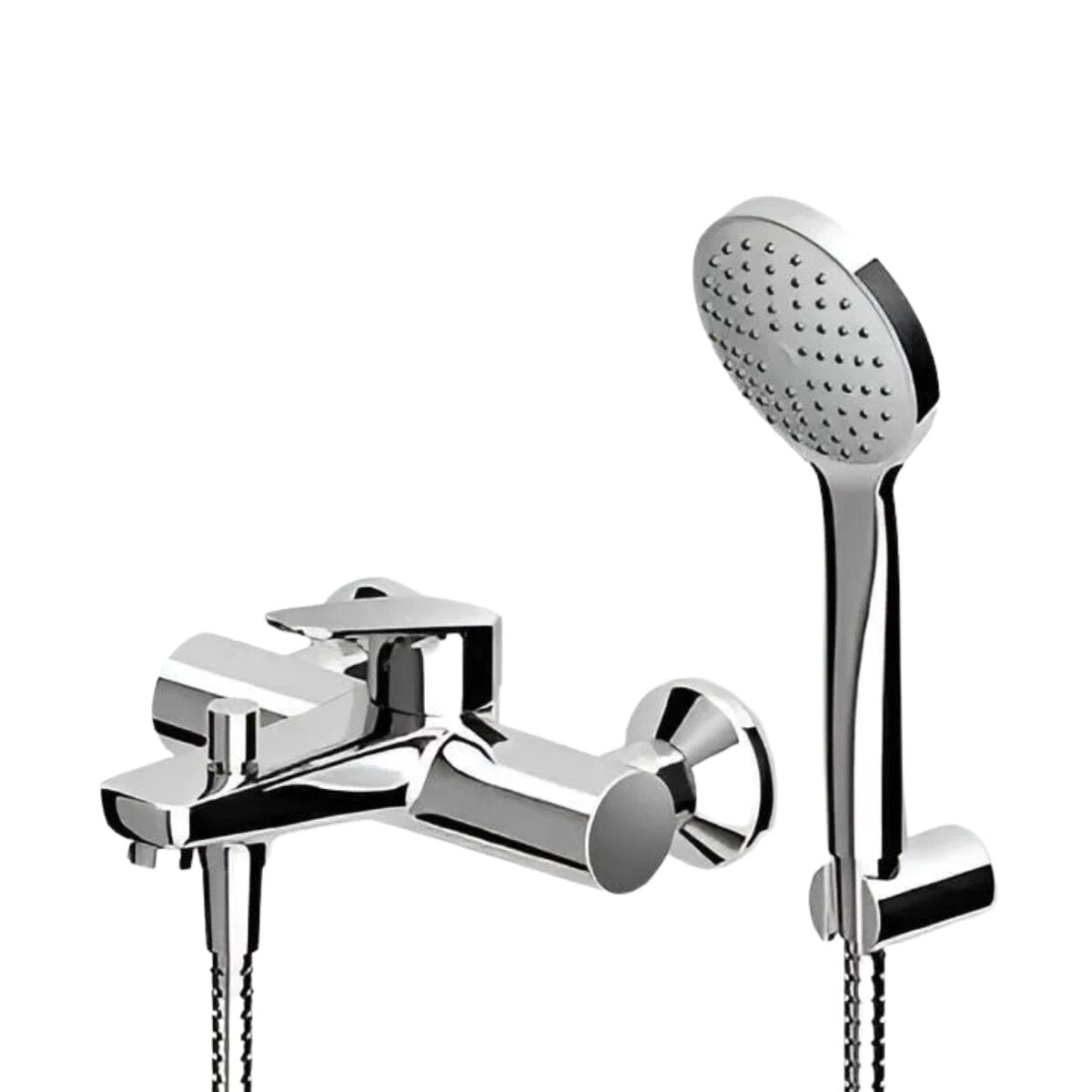 Zucchetti RIVO ZRV490 bath-shower mixer – Chrome finish