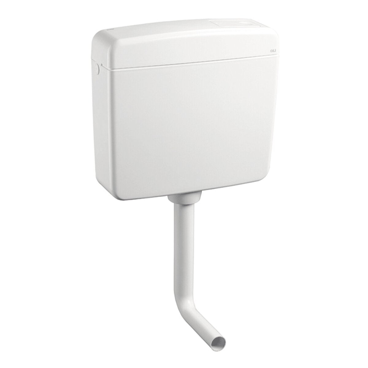 External toilet cistern TOPAZ OLI Medium-low pneumatic without button with tap