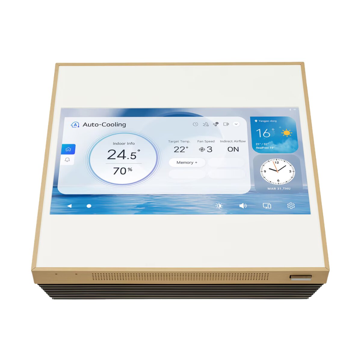 LG ARTCOOL Gallery LCD trial split air conditioner 9000+9000+9000 BTU inverter A+++ wifi outdoor unit 5.3 kW