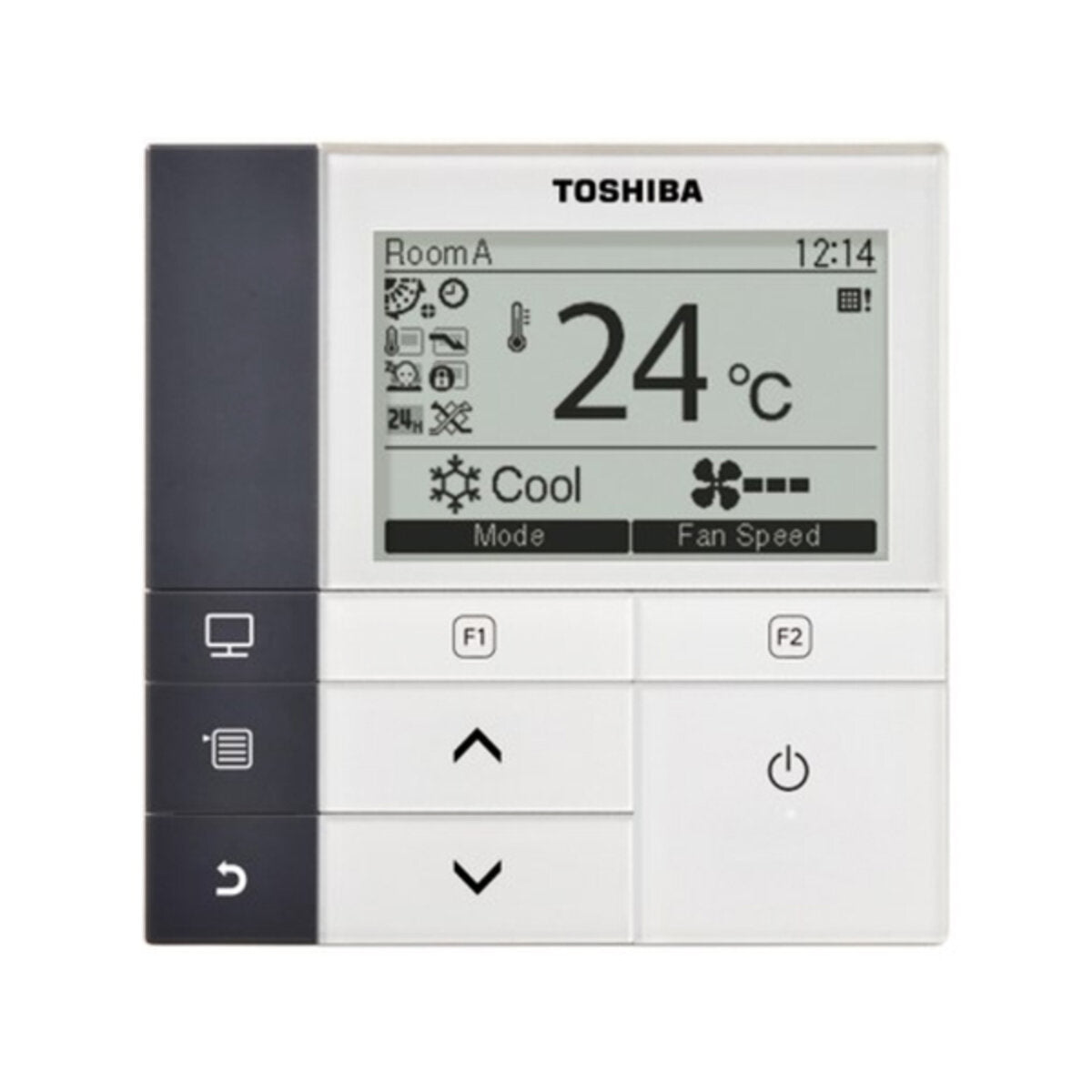Climatiseur Toshiba Cassette compacte U2 4 voies trial split 9000+9000+12000 BTU inverseur A+++ unité extérieure 5,2 kW 