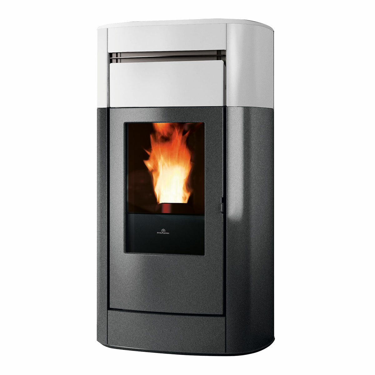 Edilkamin Vyda2 H 18 Up 19.2 kW Idro WiFi Matt White pellet stove