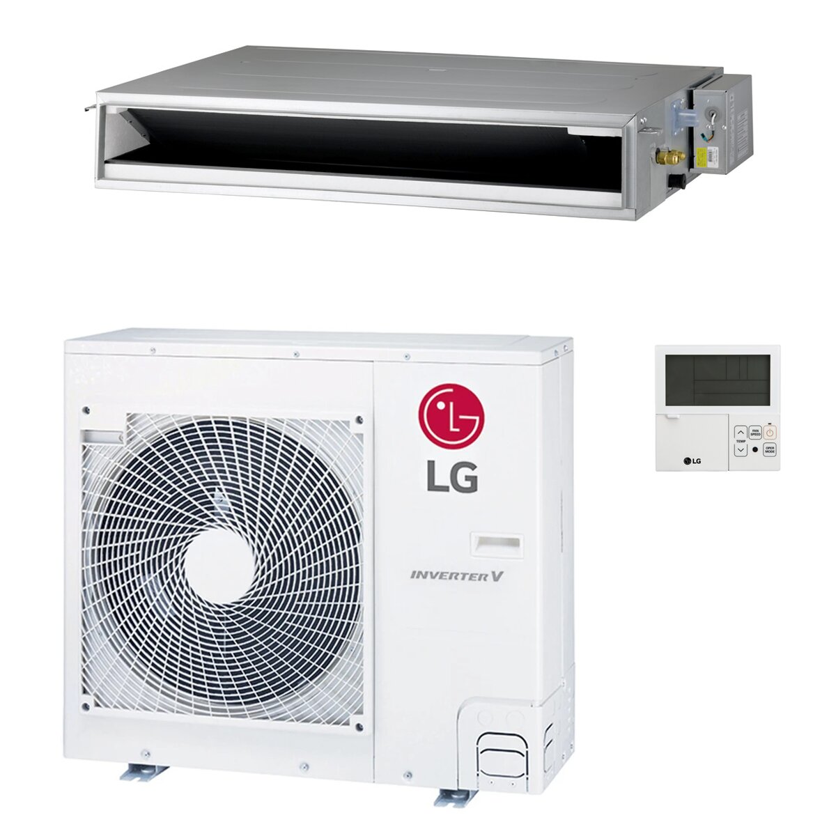 Climatiseur gainable LG CL Standard 24 000 BTU R32 Inverter A++/A - FAIBLE DÉBIT