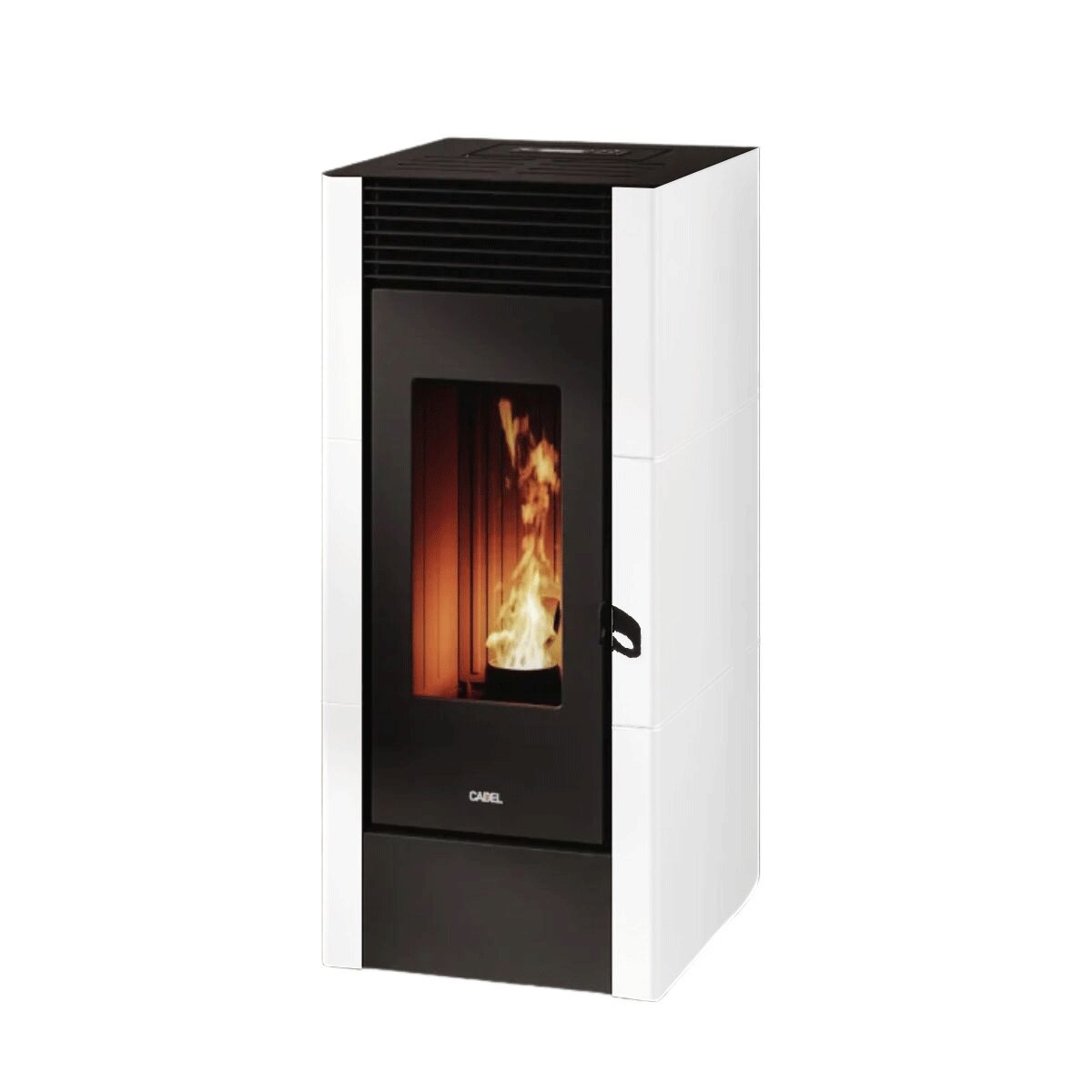 CADEL Cristal 11 Luftpelletofen 10,5 kW - WLAN WEISS