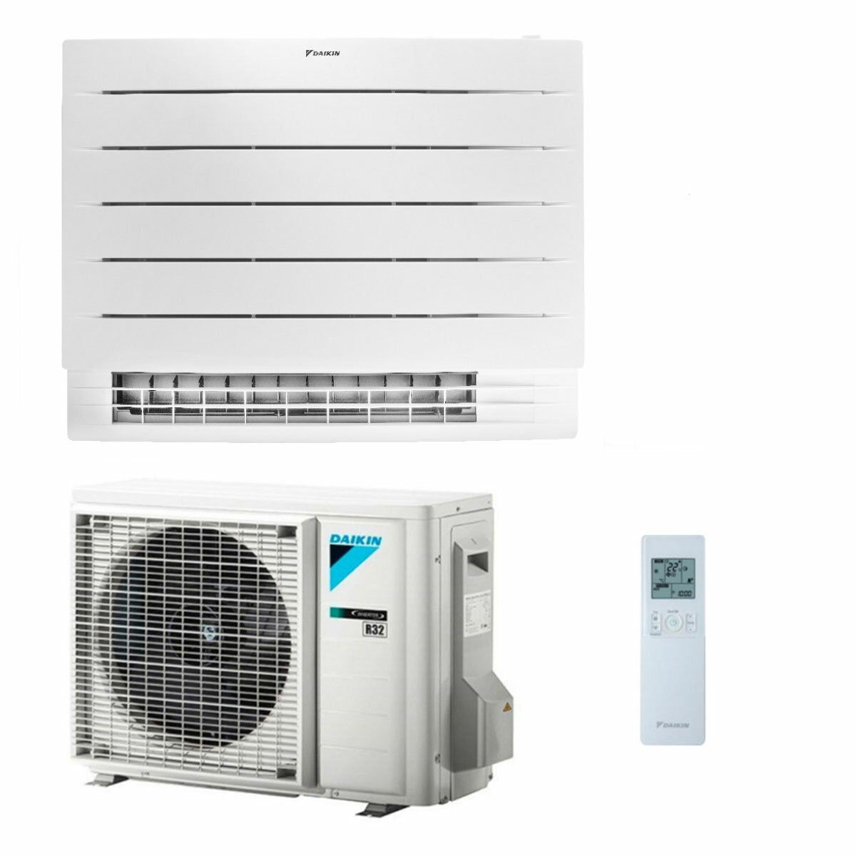 Daikin floor air conditioner Perfera Floor 12000 BTU inverter A ++ with wifi